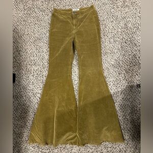 Free People Mid Rise Bell Bottom Flare jeans, Sz 28